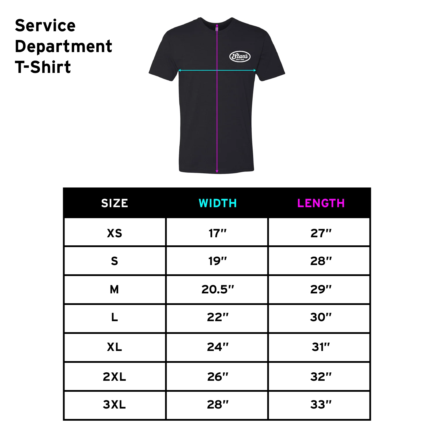 Service Department T-Shirt - Image 3