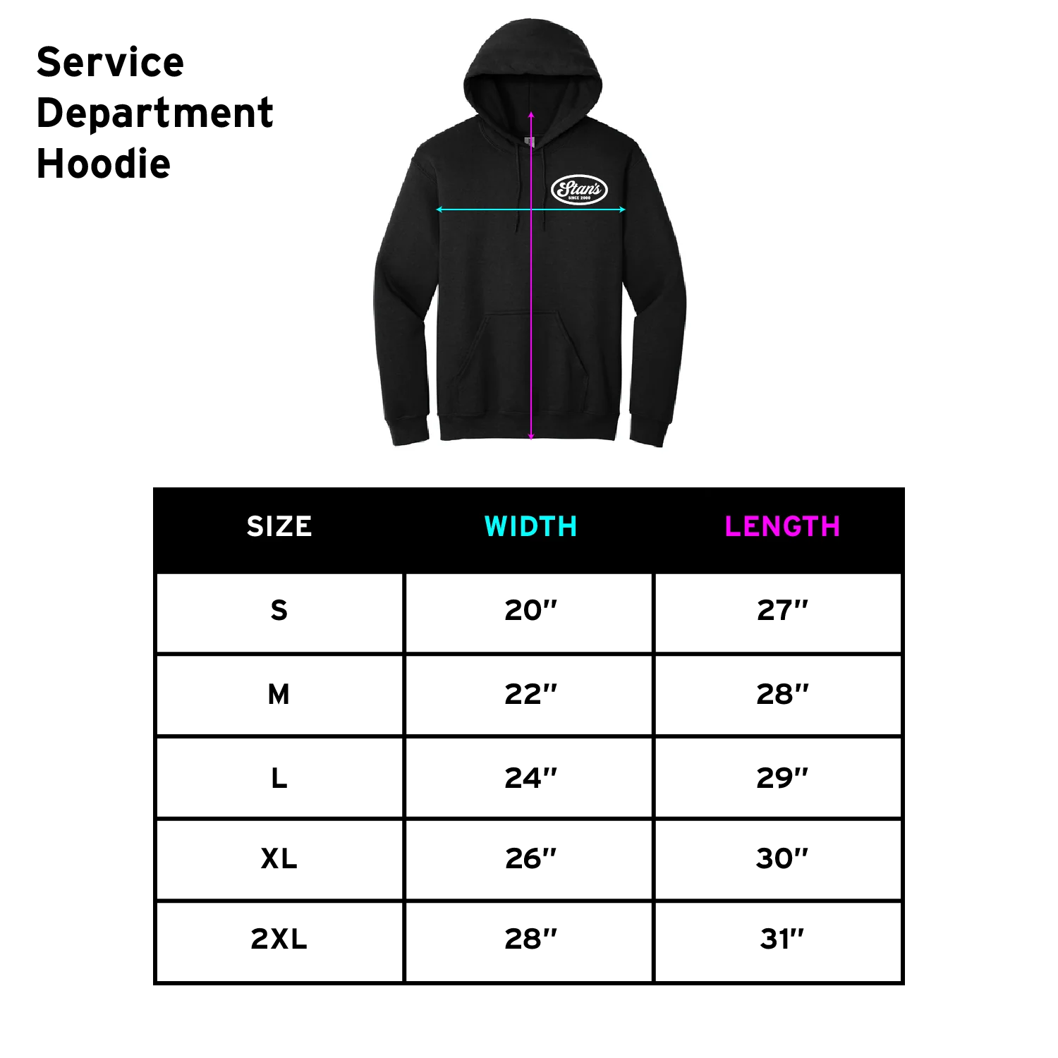 Service Department Hoodie - Image 3