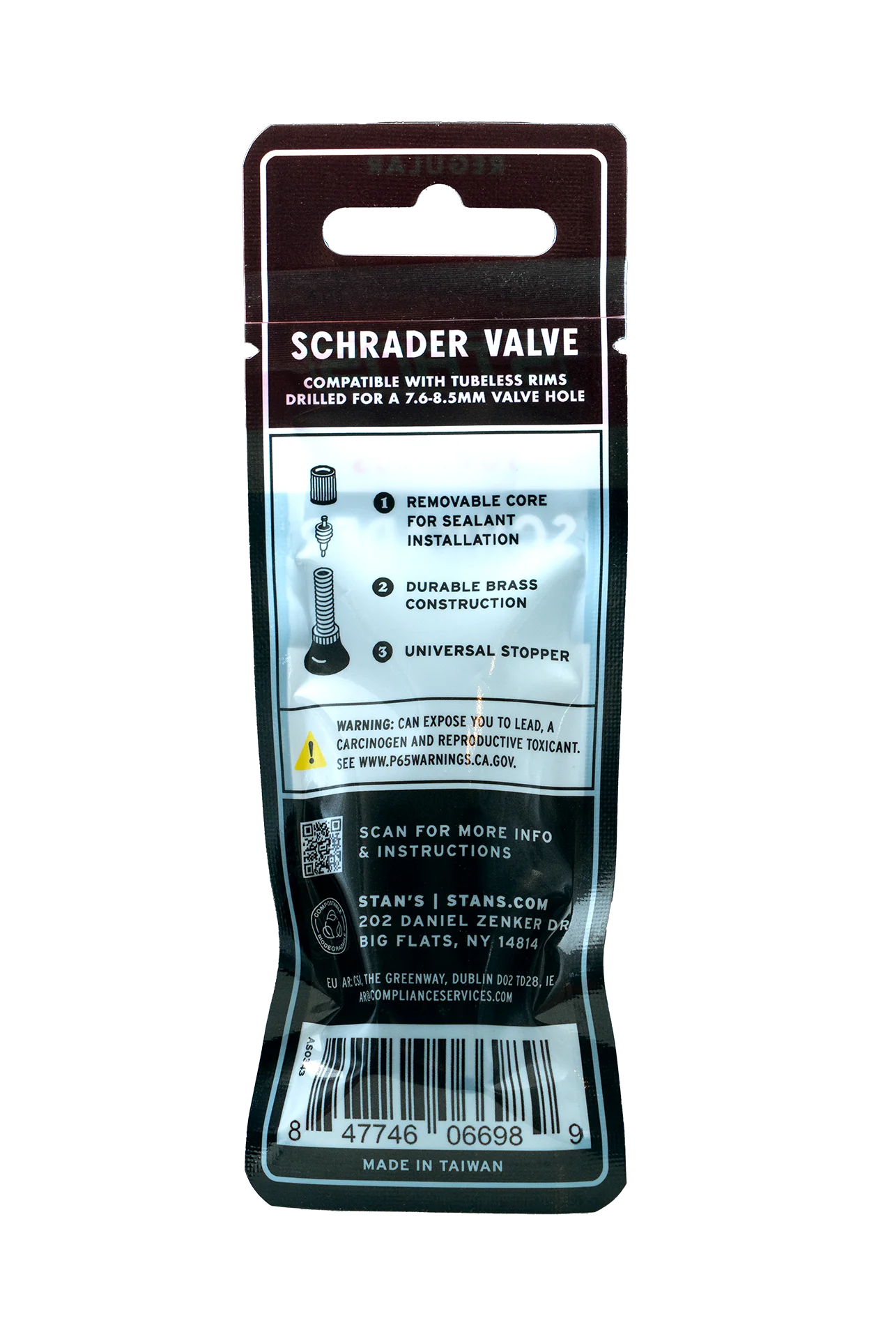 Stan's Tubeless Schrader Valves - Image 3